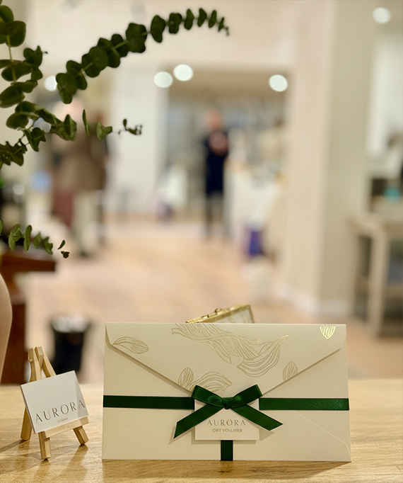 Envelope com Voucher